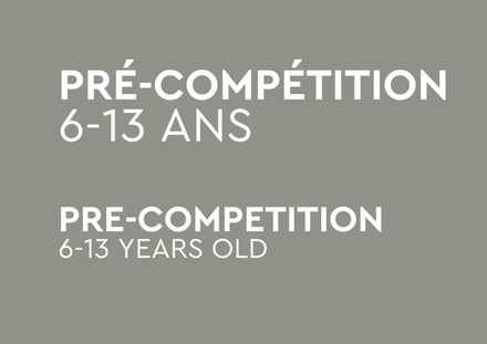 Precompetition - 6 to 10 years old