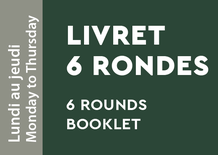2026 Monday to Thursday 6 Rounds Booklet