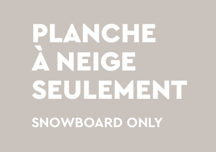 PLANCHE - Location 2 Jours - Junior 6-12 ans