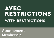 Abonnement golf Avec restrictions 2023