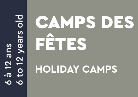 Holiday Camps - 6 to 13 years old