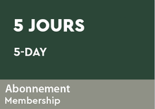 Golf Membership 5-day 2025