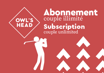 Golf membership Couple unlimited 2022