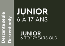 Billet Descente - Junior