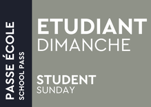 Passe École - Étudiant Dimanche