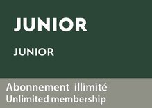 Abonnement golf Junior illimité 2023