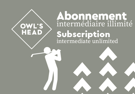Golf membership Intermediate unlimited 2022