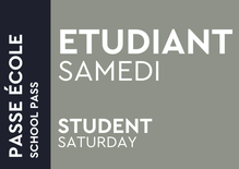 Passe École - Étudiant Samedi