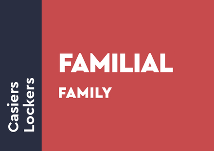 Casier Familial - 2026-2027 - Renouvellement