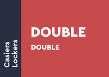Casier Double - 2026-2027 - Renouvellement