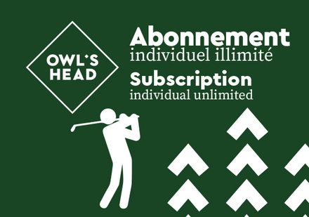Golf membership Individual unlimited 2022