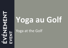 Yoga at the Golf