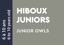 Junior Owls - 6 to 10 years old