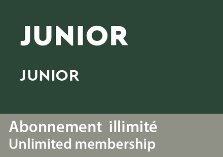 Abonnement golf junior illimité 2026